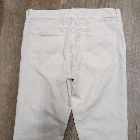 J. Crew White Mid rise Toothpick Jeans - Picture 4 of 13